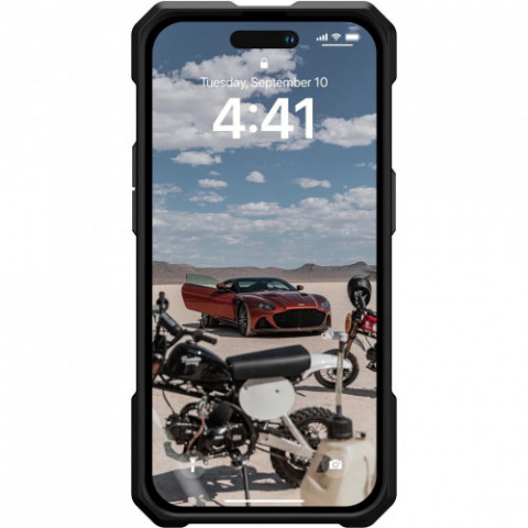 Чохол-накладка Urban Armor Gear Monarch Pro with MagSafe для Apple iPhone 14 Pro Carbon Fiber (114030114242)