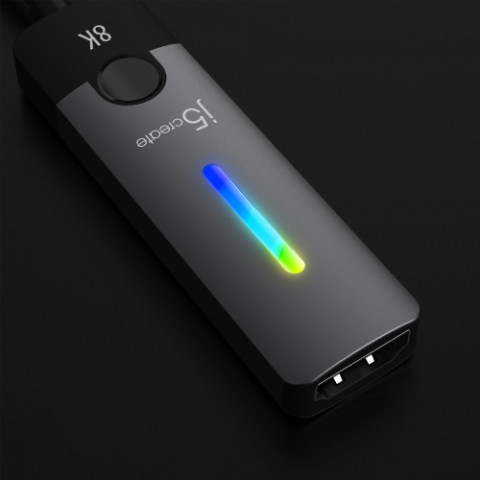 Адаптер J5create USB-C - HDMI (M/F), Space Grey (JCA157-N)