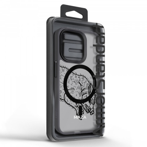 Чохол ArmorStandart Uniq Magsafe для Apple iPhone 14 Pro Maza Boar 2 Black (ARM76321)