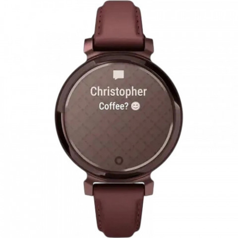 Смарт-годинник Garmin Lily 2 Classic Dark Bronze with Mulberry Leather Band (010-02839-03)