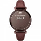Смарт-годинник Garmin Lily 2 Classic Dark Bronze with Mulberry Leather Band (010-02839-03)