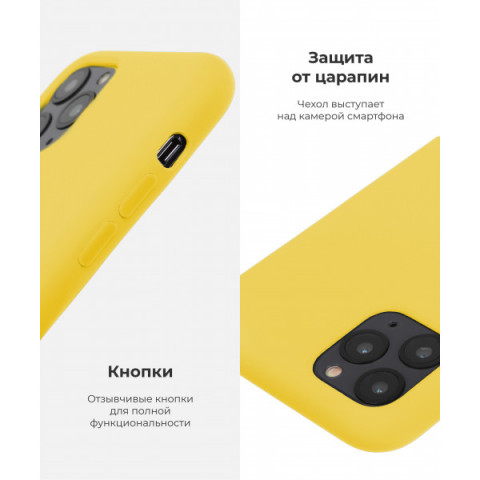 Чохол Original Solid Series для Apple iPhone XS Max Canary Yellow (ARM54984)