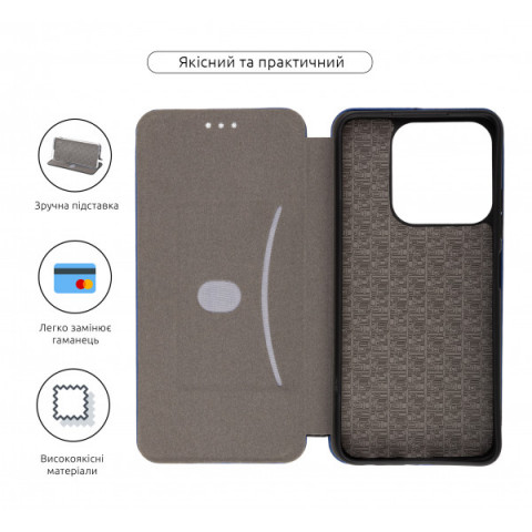 Чохол-книжка ArmorStandart G-Case для ZTE Blade A75 4G Blue (ARM78998)