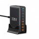 Мережевий зарядний пристрій Essager Engine 320W 4xUSB-C+4xUSB-A Black (EZC320W-QJB0G-Z)