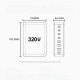 Мережевий зарядний пристрій Essager Engine 320W 4xUSB-C+4xUSB-A Black (EZC320W-QJB0G-Z)