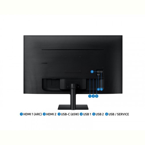 Монiтор Samsung 32" S32BM702UI (LS32BM702UIXUA) VA Black