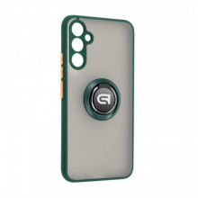 Чохол-накладка Armorstandart Frosted Matte Ring для Samsung Galaxy A34 5G SM-A346 Dark Green (ARM68355)