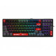 Механічна клавіатура A4Tech S98 (Bloody Red), червоні світчі, RGB підсвічування клавіш, USB, чорний