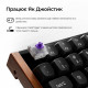 Клавіатура бездротова Keychron K2 HE Magnetic Switch Black RGB (K2H-F1-UA) Купити в Україні