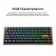 Клавіатура бездротова Keychron K2 HE Magnetic Switch Black RGB (K2H-F1-UA) Купити в Україні