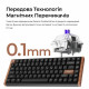 Клавіатура бездротова Keychron K2 HE Magnetic Switch Black RGB (K2H-F1-UA) Купити в Україні