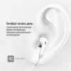 Гарнітура СolorWay 3.5 mm Wired Earphone Sound Wave White (CW-WD04WT)