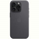 Чохол-накладка Apple FineWoven Case with MagSafe для Apple iPhone 15 Pro Black (MT4H3)