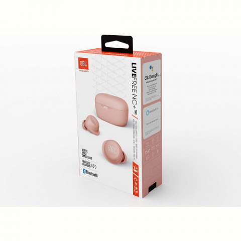 Bluetooth-гарнітура JBL Live Free NC+ TWS Rose (JBLLIVEFRNCPTWSR_EU)