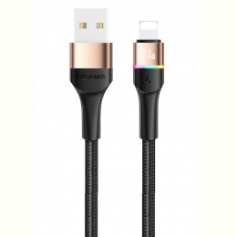 Кабель Usams US-SJ534 USB - Lightning, 1.2 м, Gold (SJ534USB02)