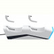 Зарядний пристрій SpeedLink TwinDock Charging System with A/C Adapter для Sony PS5 White (SL-460000-WE)
