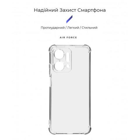 Чохол ArmorStandart Air Force для Honor X7a Camera cover Clear (ARM69493)
