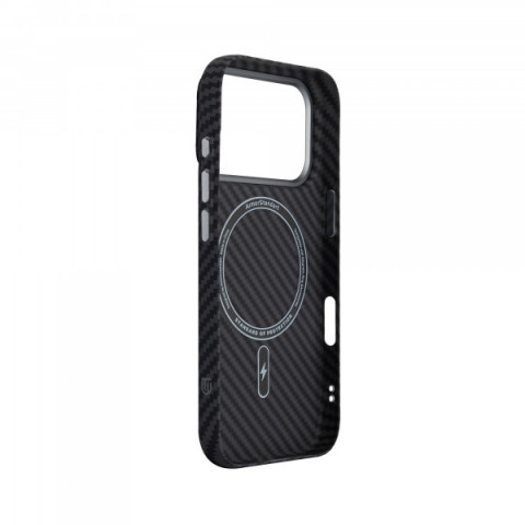Чохол ArmorStandart LikeCarbon2 MagCase для Apple iPhone 17 Pro Kevlar Black (ARM88378)