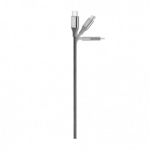 Кабель Ttec AlumiCable USB Type-C - USB Type-C (M/M), 3 м, Dark-Gray (2DK52UG)