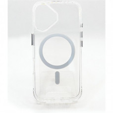 Чохол-накладка BeCover Space Case MagSafe для Apple iPhone 16 Plus Transparancy (712103)