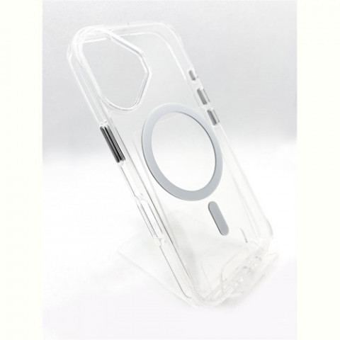 Чохол-накладка BeCover Space Case MagSafe для Apple iPhone 16 Plus Transparancy (712103)