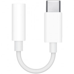 Адаптер USB Type-C Apple USB-C to 3.5 mm Headphone Jack Adapter (MU7E2)