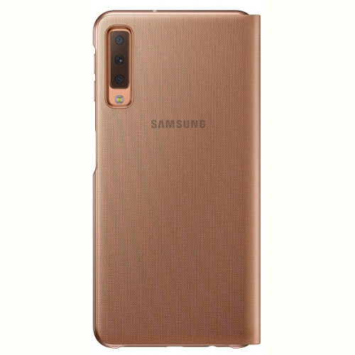 Чохол-книжка Samsung Wallet Cover для Samsung Galaxy A7 2018 SM-A750 Gold (EF-WA750PFEGRU)