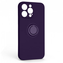 Чохол ArmorStandart Icon Ring для Apple iPhone 14 Pro Max Dark Purple (ARM68723)