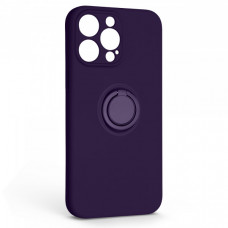 Чохол ArmorStandart Icon Ring для Apple iPhone 14 Pro Max Dark Purple (ARM68723)