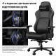 Крісло геймерське ігрове Anda Seat Phantom 4 Pro L до 100 кг Black Fabric (AD18YSDC-72-B-F-B02) Купити в Україні