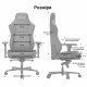 Крісло геймерське ігрове Anda Seat Phantom 4 Pro L до 100 кг Black Fabric (AD18YSDC-72-B-F-B02) Купити в Україні