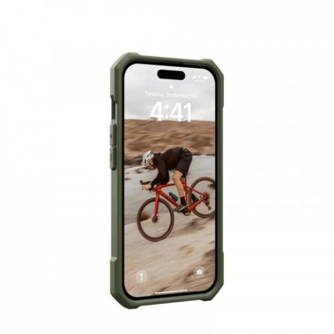 Чохол-накладка Urban Armor Gear Essential Armor Magsafe для Apple iPhone 15 Olive Drab (114288117272)