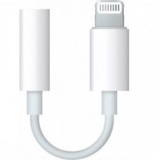 Адаптер Apple Lightning - 3.5 mm (M/F) A1749 White (MMX62) OEM