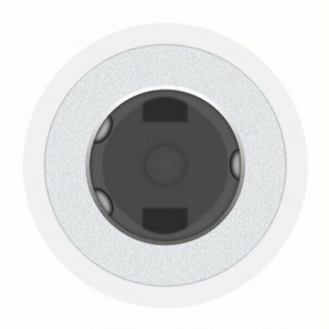 Адаптер Apple Lightning - 3.5 mm (M/F) A1749 White (MMX62) OEM