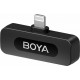 Бездротовий петличний мікрофон BOYA BY-V2 Lightning Black Купити в Україні