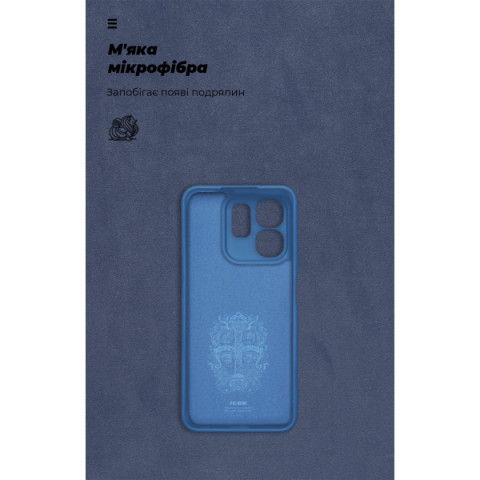 Чохол ArmorStandart ICON для Infinix Hot 50i / Smart 9 Camera cover Blue (ARM80981)