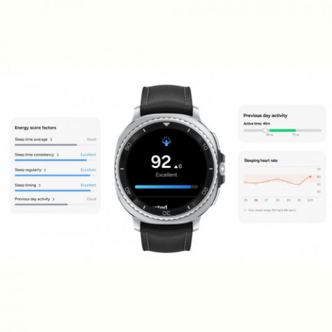Смарт-годинник Samsung Galaxy Watch8 Classic Black (SM-L500NZKASEK)