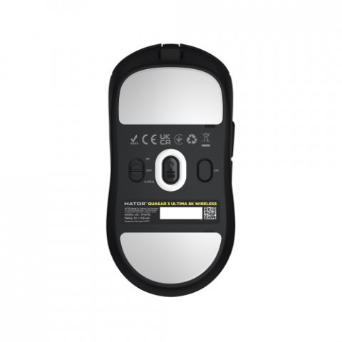 Миша бездротова Hator Quasar 3 Ultima 8K Wireless Black (HTM762)