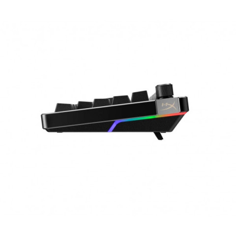 Клавіатура механічна HyperX Alloy Rise 75key, Red, USB-A/WL/BT, EN/UA, RGB, чорний
