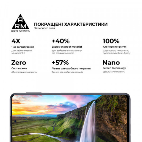 Захисне скло ArmorStandart Pro для Samsung M31s (M317) (ARM57202)