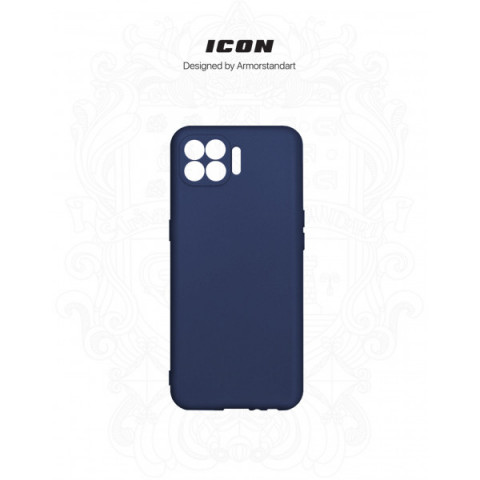 Чохол ArmorStandart ICON для OPPO Reno 4 Lite/A93 Camera cover Blue (ARM58461)