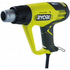 Фен будівельний Ryobi EHG2020LCD 2000Вт 50-650°С 250/500л/хв LCD дисплей 0.8кг