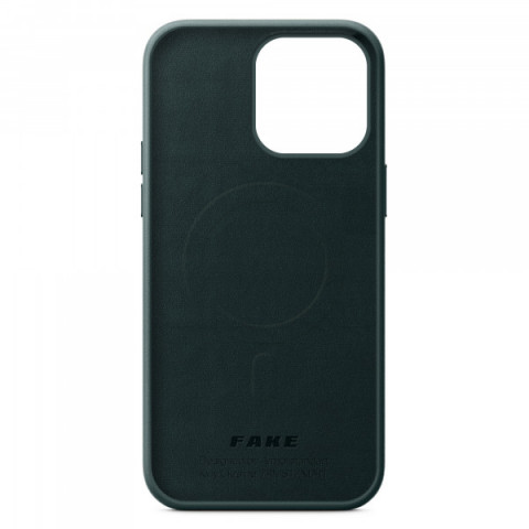 Чохол ArmorStandart FAKE Leather Case для Apple iPhone 14 Pro Max Shirt Green (ARM64402)