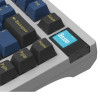 Клавіатура бездротова Motospeed Darmoshark K8 Gateron Silver Pro Black-Blue (dmk8bgspro)