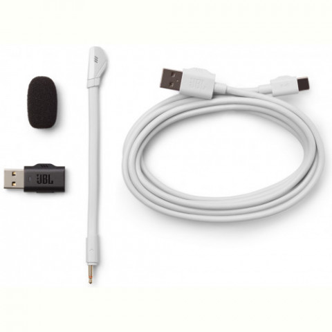 Bluetooth-гарнітура JBL Quantum 360 Wireless White (JBLQTUM360WHT)