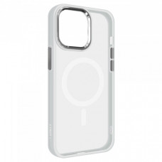 Чохол ArmorStandart Unit MagSafe для Apple iPhone 15 Pro Max Matte Clear Silver (ARM69350)