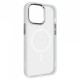 Чохол ArmorStandart Unit MagSafe для Apple iPhone 15 Pro Max Matte Clear Silver (ARM69350)