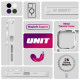 Чохол ArmorStandart Unit MagSafe для Apple iPhone 15 Pro Max Matte Clear Silver (ARM69350)