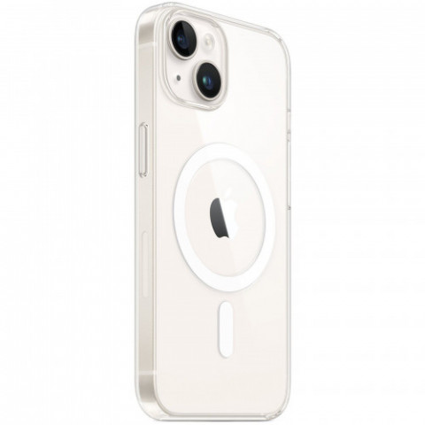 Чохол-накладка Apple Clear Case with MagSafe для Apple iPhone 14 Transparent (MPU13)