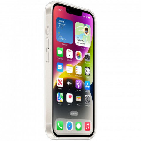 Чохол-накладка Apple Clear Case with MagSafe для Apple iPhone 14 Transparent (MPU13)